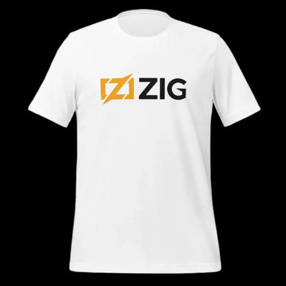 Zig Black Logo T-Shirt (unisex)