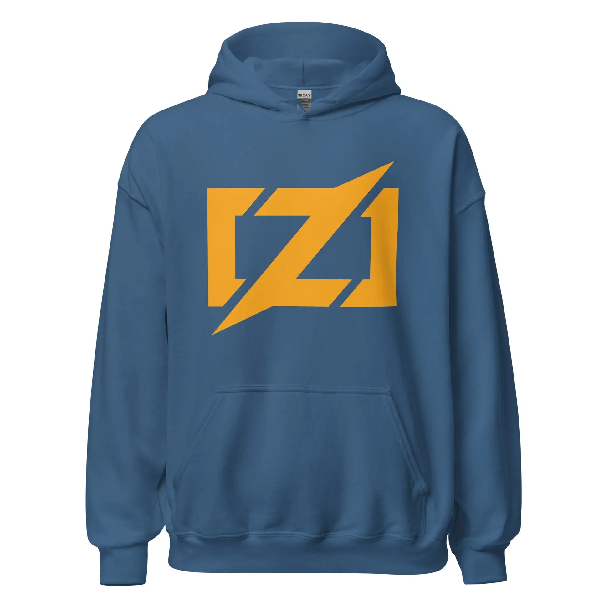 Zig Hoodie (unisex) - Indigo Blue / M