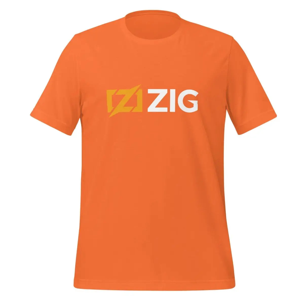 Zig Logo T-Shirt (unisex) - Orange / M