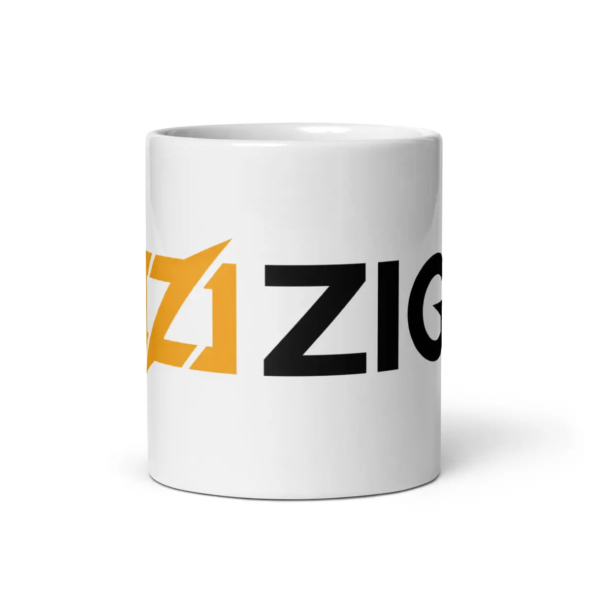 Zig Logo White Glossy Mug - 11 oz