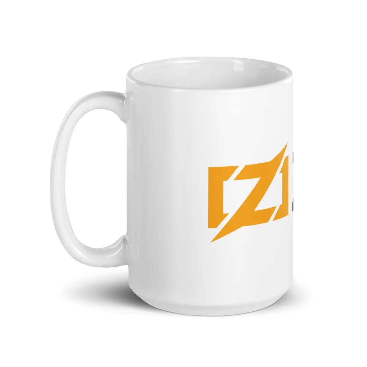 Zig Logo White Glossy Mug