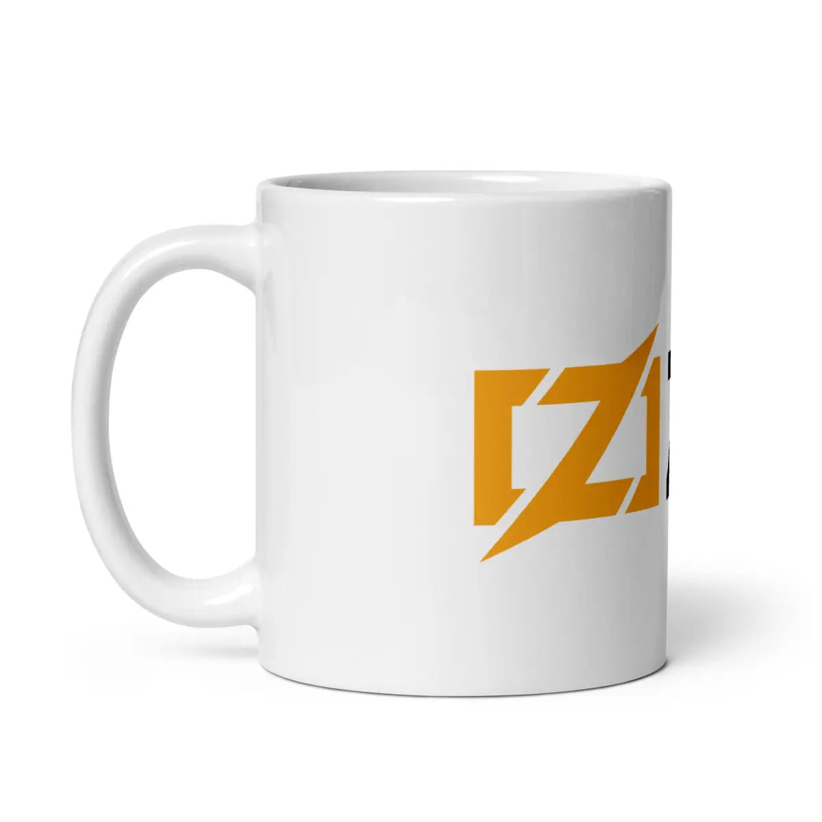 Zig Logo White Glossy Mug