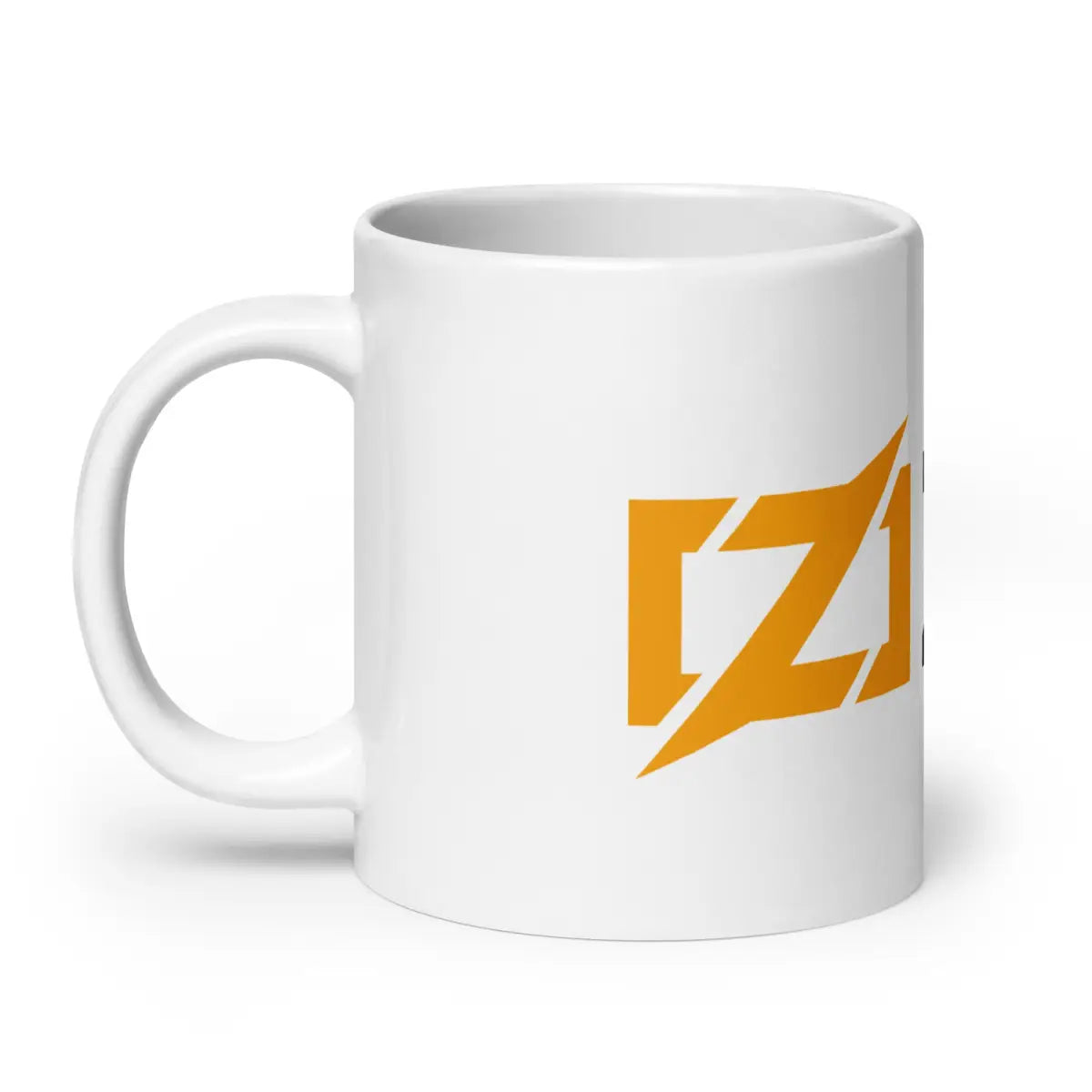 Zig Logo White Glossy Mug